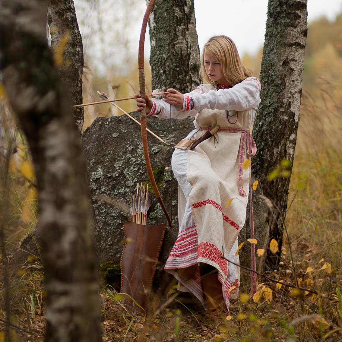 Sexy photo Girls in Slavic costumes in Gothenburg